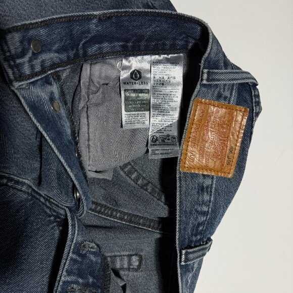 501 Levi's Premium  Jeans Fit Womens Buttonfly Straightcut W24 L30 CW 2923 - Picture 4 of 16